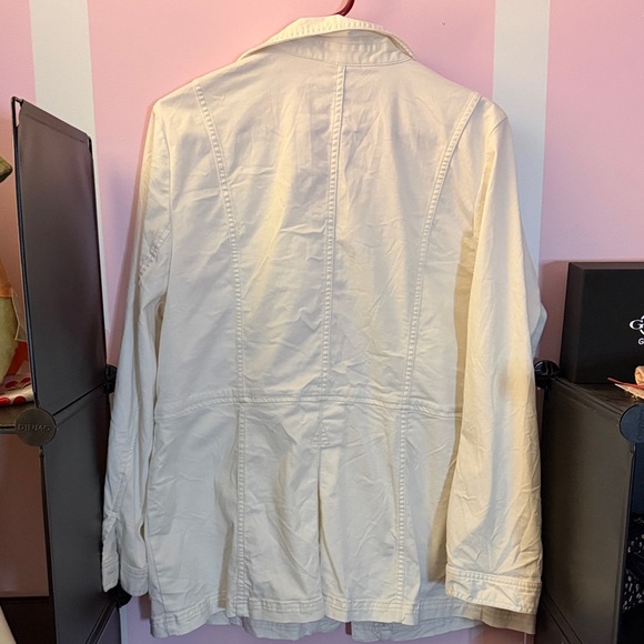 ❄️❄️Chico's Cream Utility Jacket❄️❄️ - Picture 3 of 4